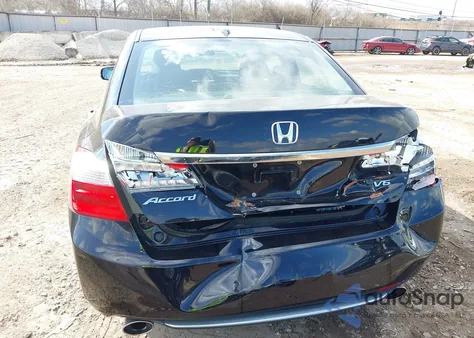 2013 Honda Accord Ex-L V-6 from USA, damaged, VIN 1HGCR3F87DA004694